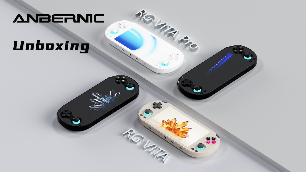Anbernic RG VITA and RG VITA Pro official unboxing