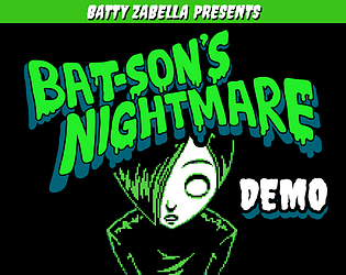 Bat-Son's Nightmare — Game Boy homebrew cover art