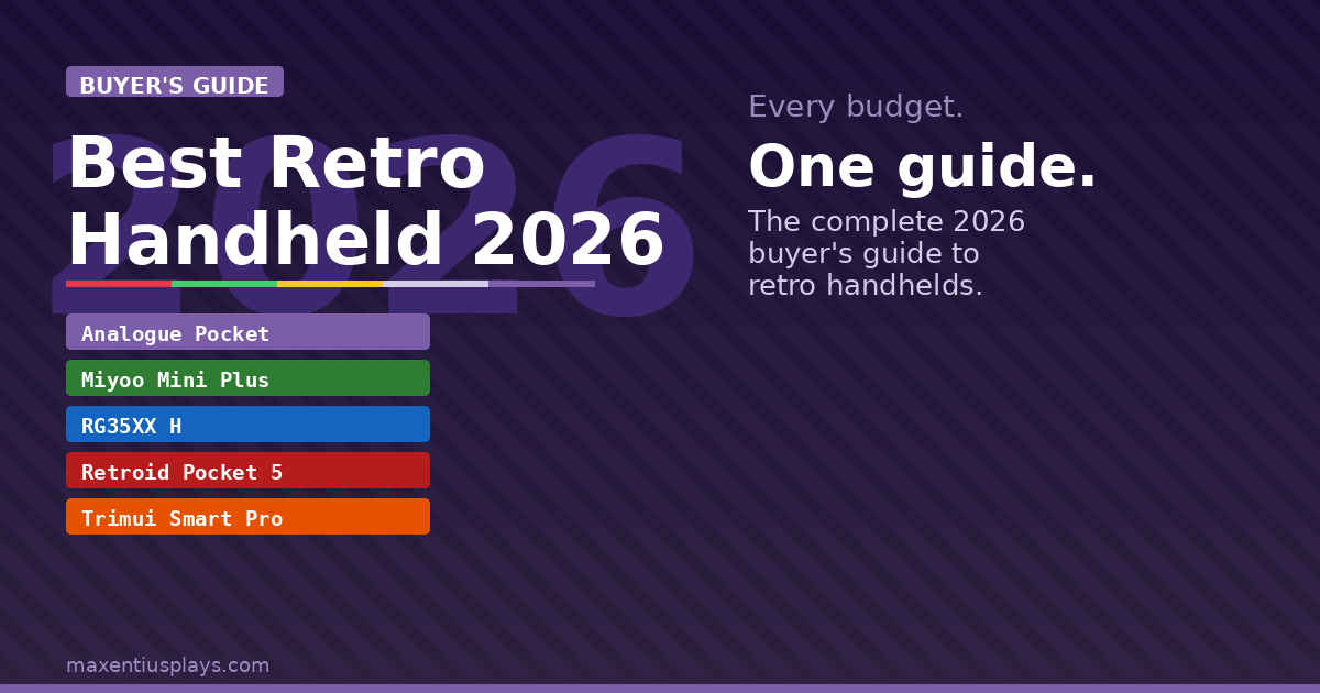 Best Retro Handheld 2026: Top Picks for Every Budget, Ranked and Reviewed