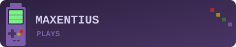 Maxentius Plays logo